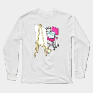 Fish Painter Long Sleeve T-Shirt